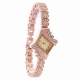 Trendy Quartz Diamond Chain Watch Rose Gold Rhinestone Quartz Watch For Women for Women Watches