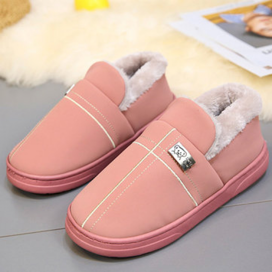 Candy Color Winter Warm Lining Slip On Home Shoes for Home Shoes