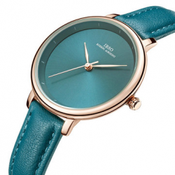 Simple Design Ladies Wrist Watch Business Style Leather Band Quartz Watch for Women Watches