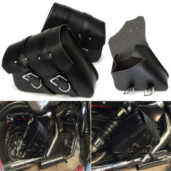 Motorcycle Saddlebags Saddle Bags Pouch For Harley Davidson Touring Cruiser for Storage Bags