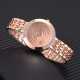 Trendy Gypsophila Quartz Watch Stainless Steel Band Watch Rhinestone Women Watch for Women Watches