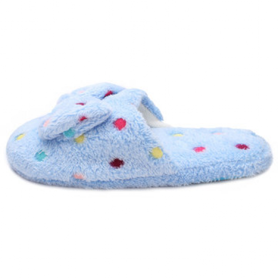 Cute Bowknot Cotton Slippers for Home Shoes