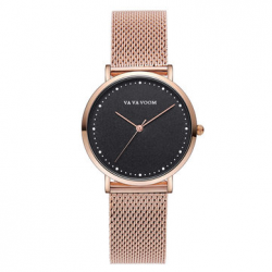 Fashion Women Watches Luxury Stainless Steel Mesh Band Quartz Dress Watches Ladies Clock for Women for Women Watches