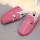 Candy Color Winter Warm Lining Slip On Home Shoes for Home Shoes