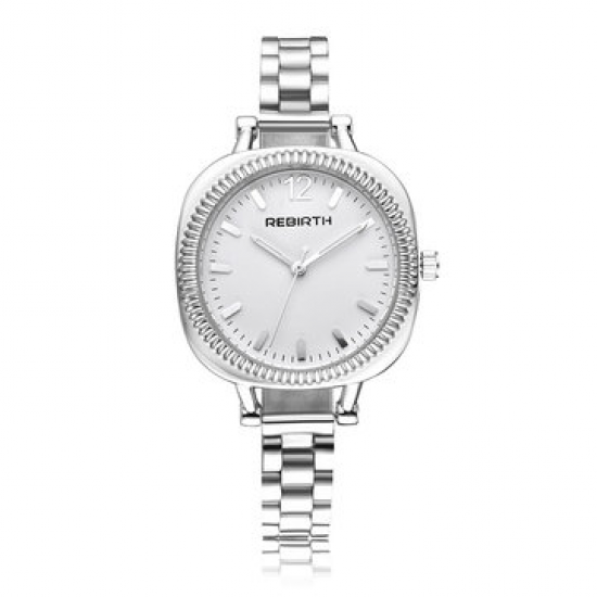 REBIRTH Casual Waterproof Sport Watch Quartz Wrist Minimalist White Gold Watches for Women for Women Watches