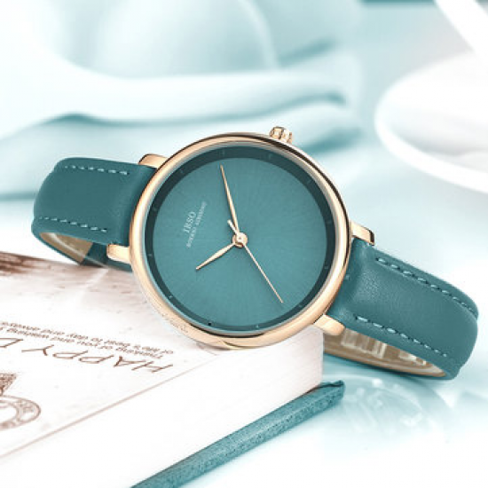 Simple Design Ladies Wrist Watch Business Style Leather Band Quartz Watch for Women Watches