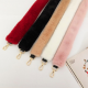 Women Fuzzy Solid Shoulder Strap Casual Bag Accessories for Bag Accessories