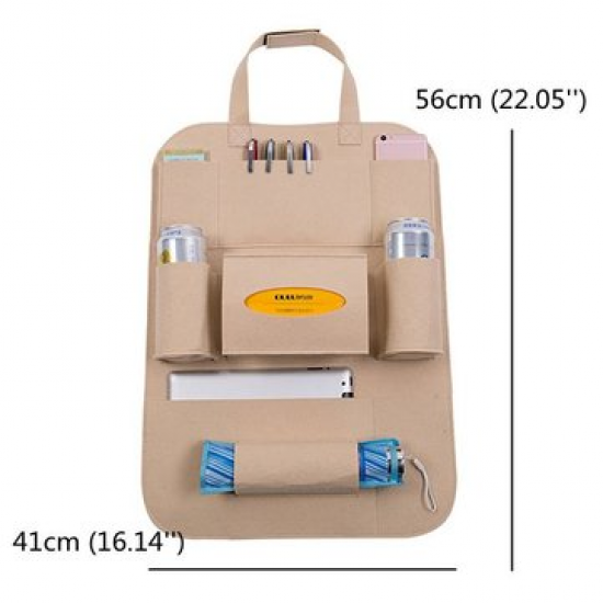 Multi-functional Car Storage Bag Carriage Bag Non-wovens Hanging Bag for Storage Bags