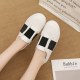 Women Elastic Band Trainers Slip On Flat Shoes for Flat & Loafers