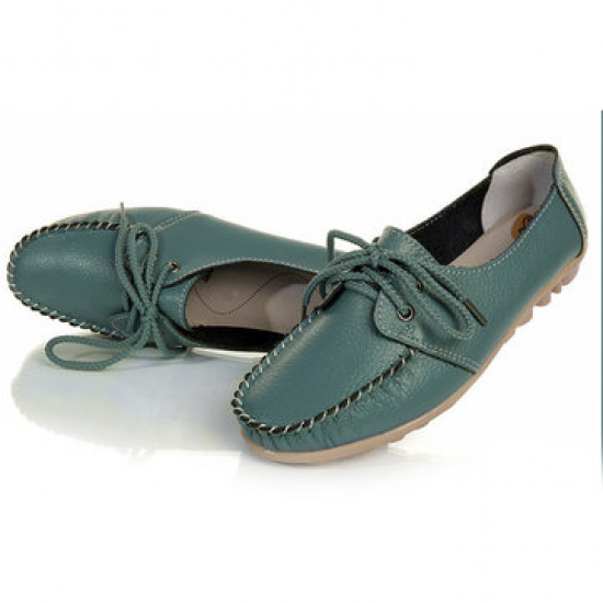 Fashion Leather Casual Shoes Flat Loafers for Flat & Loafers
