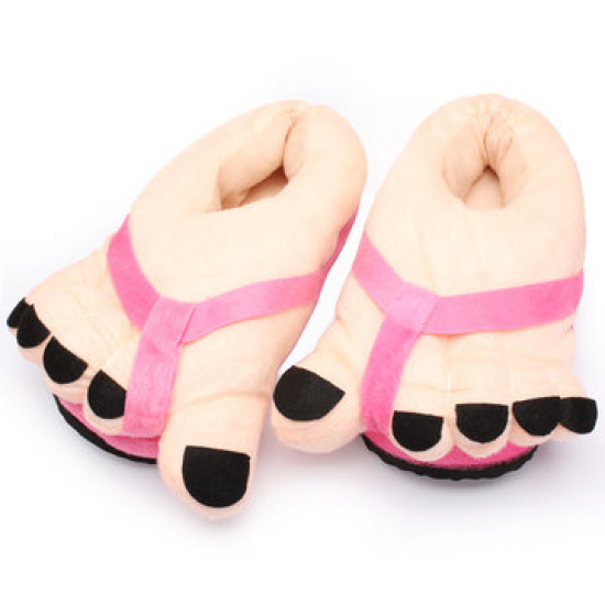 Winter Cute Big Toe Lovers Indoor Shoes for Home Shoes