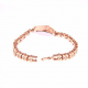 Trendy Quartz Diamond Chain Watch Rose Gold Rhinestone Quartz Watch For Women for Women Watches