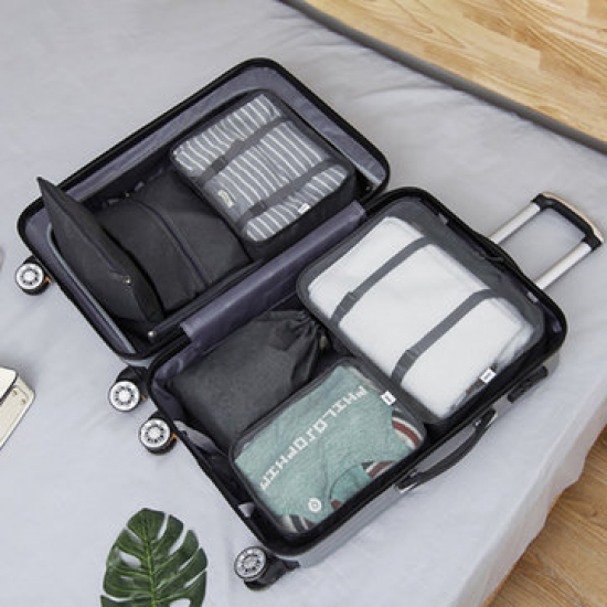 7-piece Oxford Wash Bag Travel Storage Bag For Women Men for Storage Bags