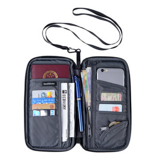 Travel Multi-slots Passport Holder Organizer Cover Card Bag Passport Wallet Phone Storage Bag for Storage Bags
