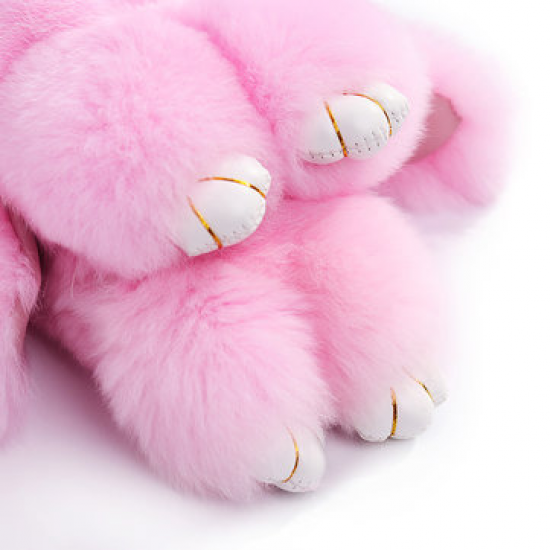 Women Faux Fur Cartoon Design Pom Pom Bag Accessory for Bag Accessories